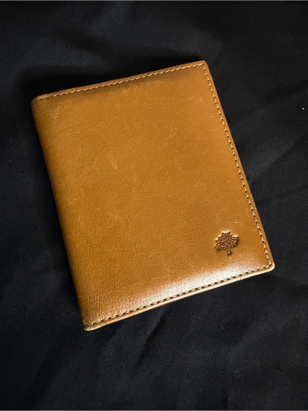 Mulberry Tan Leather Bifold Wallet